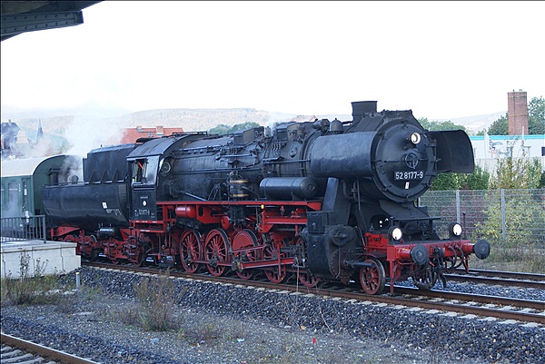Foto:: DR 52 8177-9  / Wernigerode / 29.09.2012 (Foto,Fotos,Bilder,Bild,)