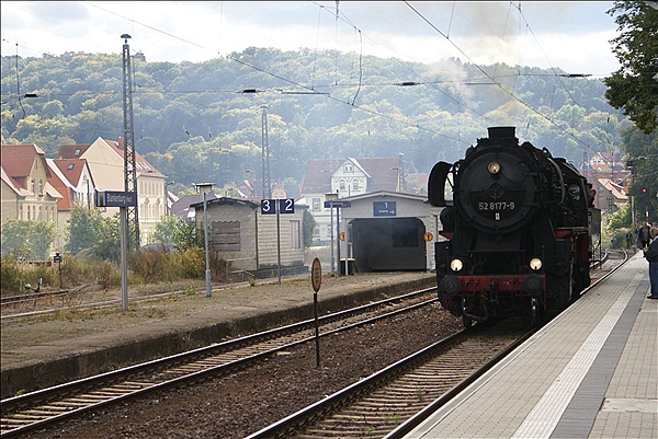 Foto:: DR 52 8177-9  / Blankenburg / 29.09.2012 (Foto,Fotos,Bilder,Bild,)