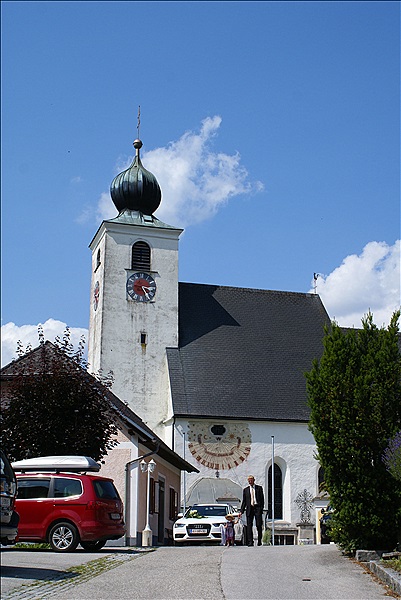 Foto:: Pfarrkirche Obergruenburg / Gruenburg / 13.07.2013 (Foto,Fotos,Bilder,Bild,)
