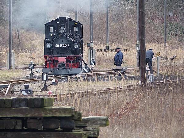 Foto:: DR 99 1574-5 / Oschatz - Mügeln - Glossen / 28.12.2013 (Foto,Fotos,Bilder,Bild,)
