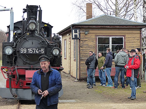 Foto:: DR 99 1574-5 / Oschatz - Mügeln - Glossen / 28.12.2013 (Foto,Fotos,Bilder,Bild,)