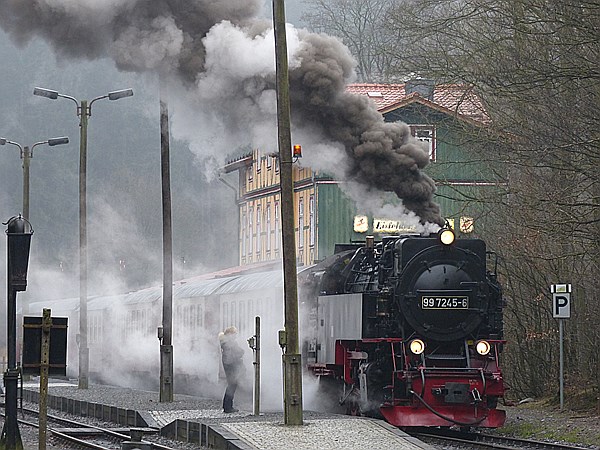 Foto:: DR 99 7245-6 / Eisfelder Talmuehle / 19.01.2014 (Foto,Fotos,Bilder,Bild,)