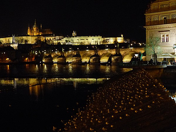 Foto:: Karlsbruecke / Prag / 15.02.2014 (Foto,Fotos,Bilder,Bild,)
