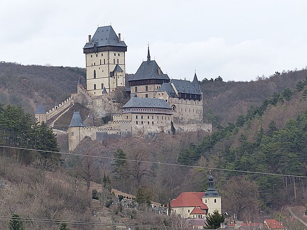 Foto:: Burg Karlstein / Karlstein / 16.02.2014 (Foto,Fotos,Bilder,Bild,)