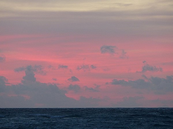 Foto:: Sonnenaufgang / Punta Cana / 19.06.2014 (Foto,Fotos,Bilder,Bild,)
