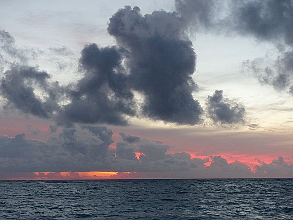 Foto:: Sonnenaufgang / Punta Cana / 19.06.2014 (Foto,Fotos,Bilder,Bild,)