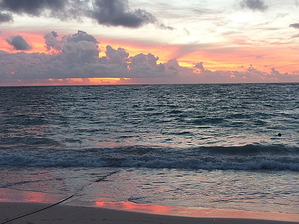 Foto:: Sonnenaufgang / Punta Cana / 19.06.2014 (Foto,Fotos,Bilder,Bild,)