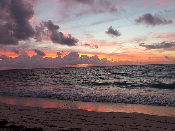 Foto:: Sonnenaufgang / Punta Cana / 19.06.2014 (Foto,Fotos,Bilder,Bild,)