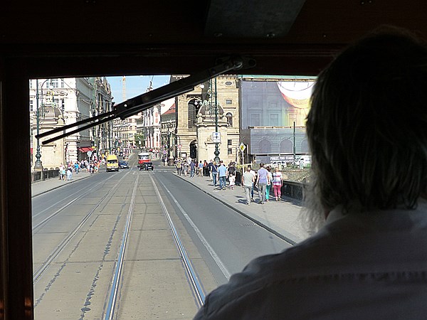 Foto:: Museumsstrassenbahn Linie 91 / Prag / 28.06.2014 (Foto,Fotos,Bilder,Bild,)