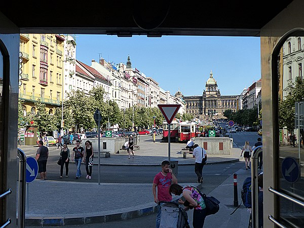 Foto:: Museumsstrassenbahn Linie 91 / Prag / 28.06.2014 (Foto,Fotos,Bilder,Bild,)