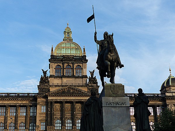 Foto:: Wenzelsdenkmal / Prag / 15.07.2014 (Foto,Fotos,Bilder,Bild,)