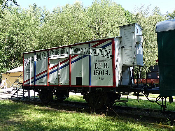 Foto:: Biertransportwagen / Luzna u Rakovnika / 20.07.2014 (Foto,Fotos,Bilder,Bild,)