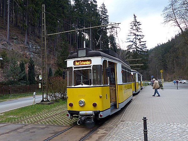 Foto:: Wagen 1 + 22 + 21 / Lichtenhainer Wasserfall / 18.04.2015 (Foto,Fotos,Bilder,Bild,)