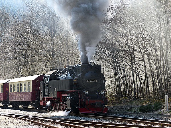 Foto:: DR 99 7245-6 / Eisfelder Talmuehle / 19.04.2015 (Foto,Fotos,Bilder,Bild,)