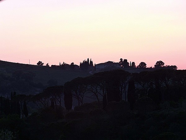 Foto:: Abendstimmung / Pomarance / 07.05.2015 (Foto,Fotos,Bilder,Bild,)