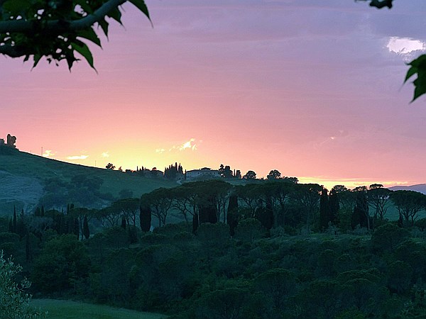 Foto:: Abendstimmung / Pomarance / 08.05.2015 (Foto,Fotos,Bilder,Bild,)