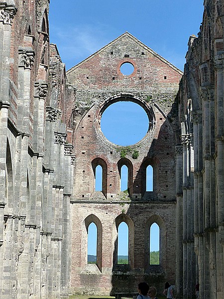 Foto:: Ruine Abbazia San Galgano / Chiusdino / 10.05.2015 (Foto,Fotos,Bilder,Bild,)