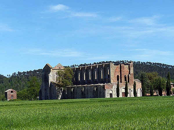 Foto:: Ruine Abbazia San Galgano / Chiusdino / 10.05.2015 (Foto,Fotos,Bilder,Bild,)