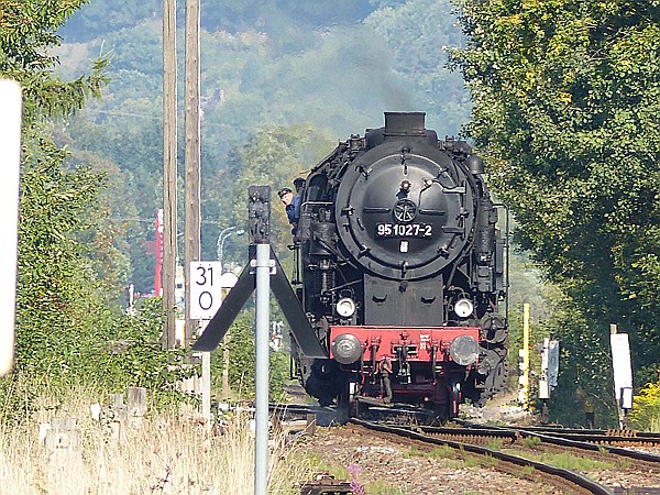 Foto:: DR 95 1027-2 / Immelborn / 12.09.2015 (Foto,Fotos,Bilder,Bild,)