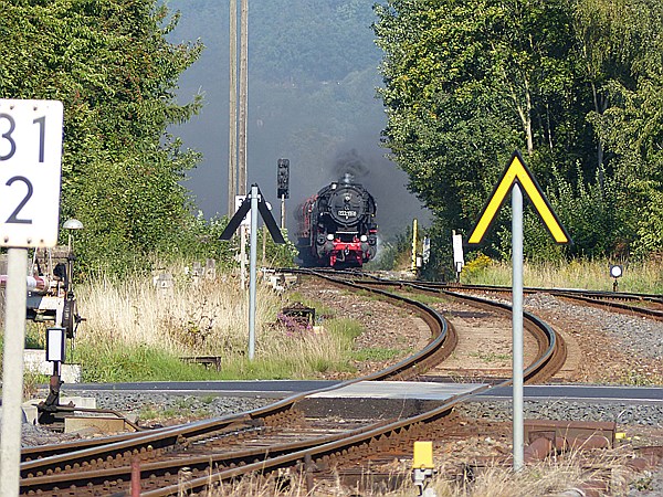 Foto:: DR 52 8168-8 + DR 41 1144-9 / Immelborn / 12.09.2015 (Foto,Fotos,Bilder,Bild,)
