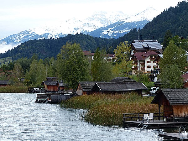 Foto:: Schnee auf den Bergen / Techendorf / 24.09.2015 (Foto,Fotos,Bilder,Bild,)