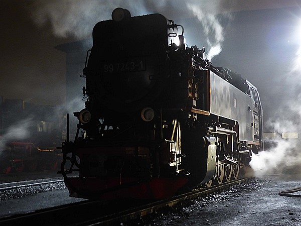 Foto:: DR 99 7243-1 / Wernigerode / 02.01.2016 (Foto,Fotos,Bilder,Bild,)