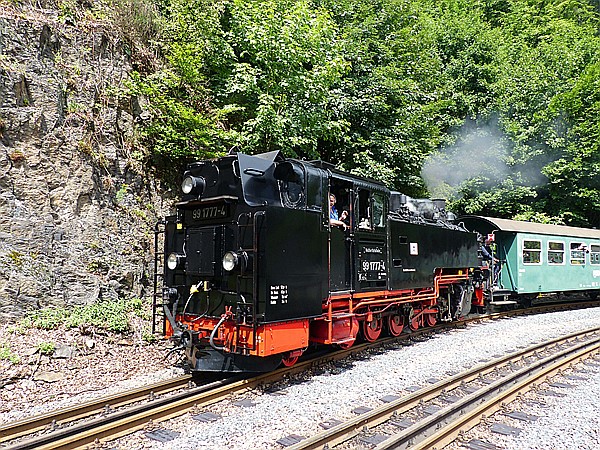 Foto:: DR 99 1777-4 / Rabenau / 14.07.2017 (Foto,Fotos,Bilder,Bild,)