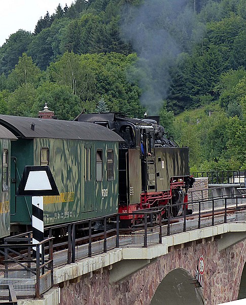 Foto:: DR 99 1777-4 / Rabenau - Kipsdorf / 14.07.2017 (Foto,Fotos,Bilder,Bild,)