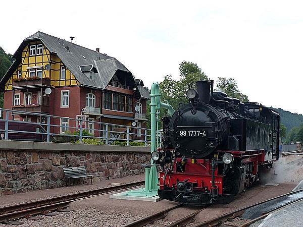 Foto:: DR 99 1777-4 / Kipsdorf / 14.07.2017 (Foto,Fotos,Bilder,Bild,)
