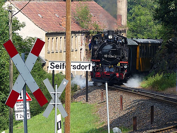Foto:: DR 99 1734-5 / Seifersdorf / 15.07.2017 (Foto,Fotos,Bilder,Bild,)