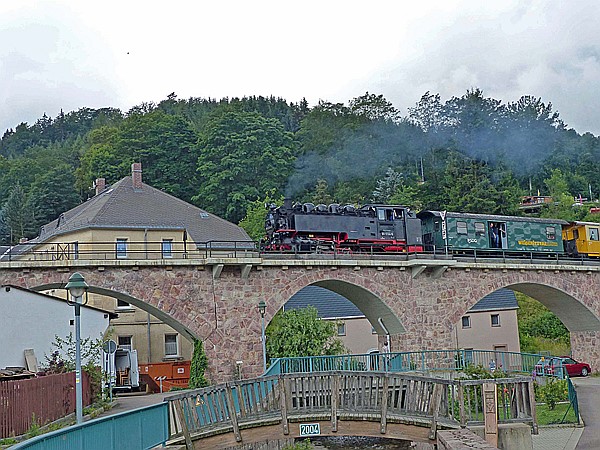 Foto:: DR 99 1734-5 / Schmiedeberg / 15.07.2017 (Foto,Fotos,Bilder,Bild,)