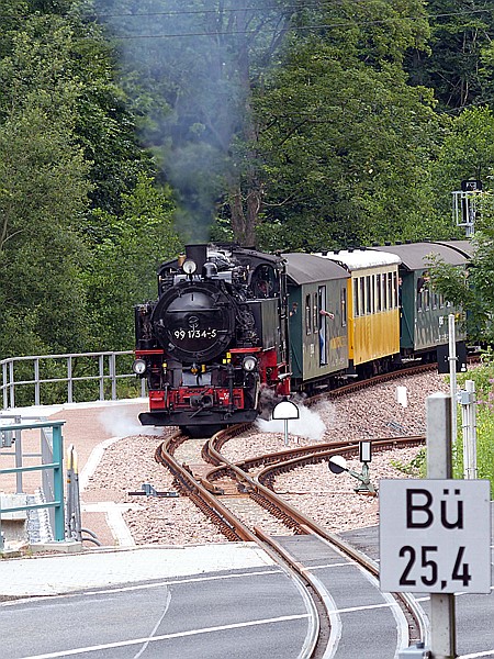 Foto:: DR 99 1734-5 / Kipsdorf / 15.07.2017 (Foto,Fotos,Bilder,Bild,)