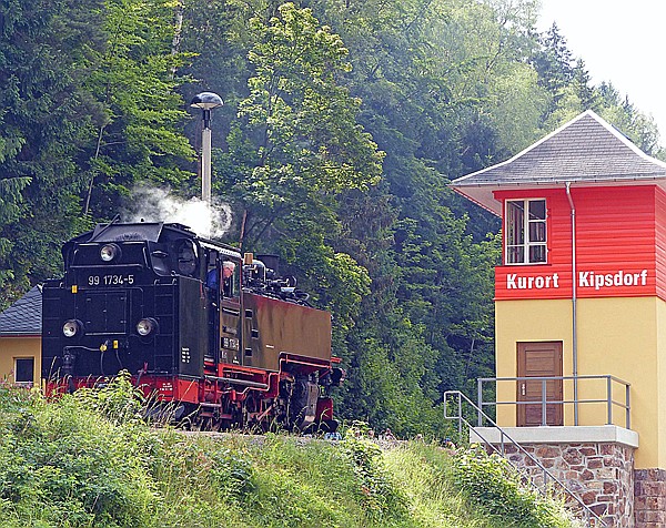 Foto:: DR 99 1734-5 / Kipsdorf / 15.07.2017 (Foto,Fotos,Bilder,Bild,)
