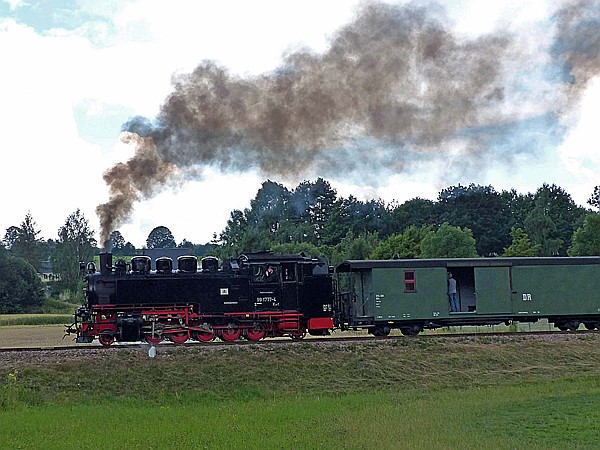 Foto:: DR 99 1777-4 / Obercarsdorf / 15.07.2017 (Foto,Fotos,Bilder,Bild,)