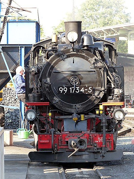 Foto:: DR 99 1734-5 / Freital-Hainsberg / 15.07.2017 (Foto,Fotos,Bilder,Bild,)