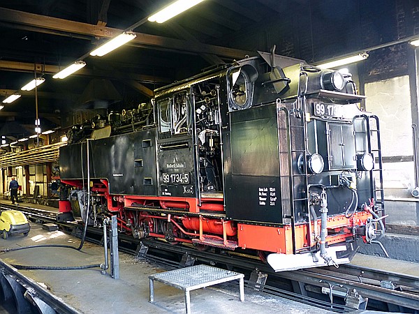 Foto:: DR 99 1734-5 / Freital-Hainsberg / 15.07.2017 (Foto,Fotos,Bilder,Bild,)