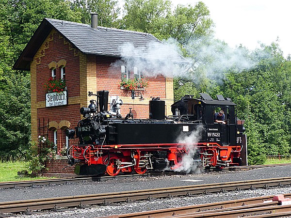 Foto:: DR 99 1542-2 / Steinbach / 16.07.2017 (Foto,Fotos,Bilder,Bild,)
