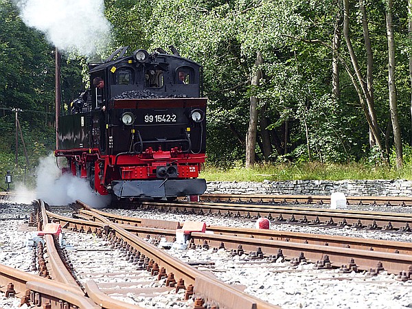 Foto:: DR 99 1542-2 / Steinbach / 16.07.2017 (Foto,Fotos,Bilder,Bild,)