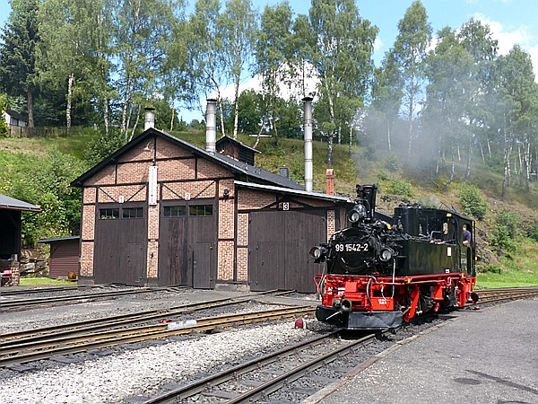 Foto:: DR 99 1542-2 / Joehstadt / 16.07.2017 (Foto,Fotos,Bilder,Bild,)