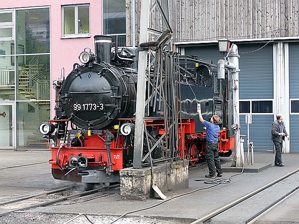 Foto:: DR 99 1773-3 / Oberwiesenthal / 16.07.2017 (Foto,Fotos,Bilder,Bild,)