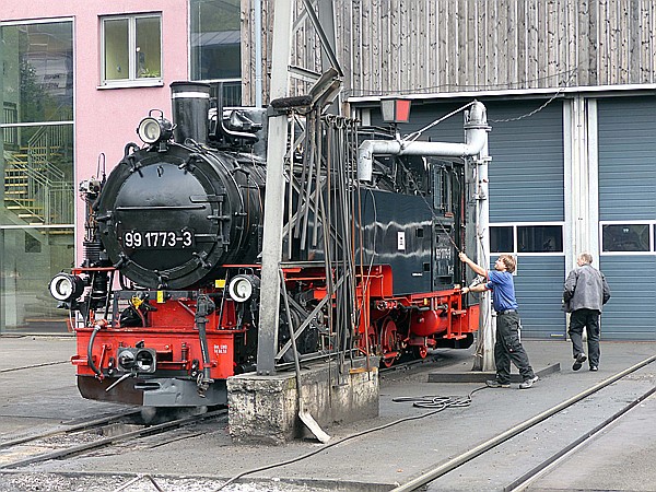 Foto:: DR 99 1773-3 / Oberwiesenthal / 16.07.2017 (Foto,Fotos,Bilder,Bild,)