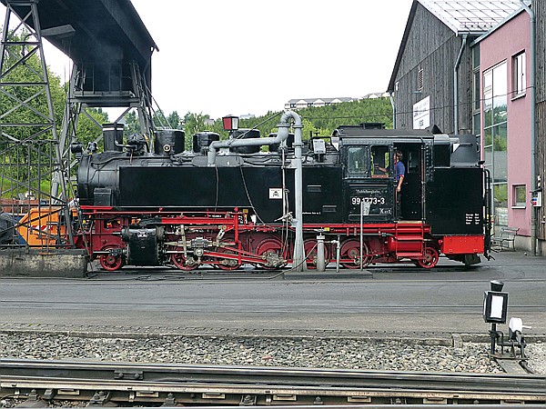Foto:: DR 99 1773-3 / Oberwiesenthal / 16.07.2017 (Foto,Fotos,Bilder,Bild,)