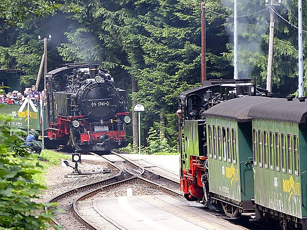 Foto:: DR 99 1773-3 + DR 99 1741-0 / Niederschlag / 16.07.2017 (Foto,Fotos,Bilder,Bild,)