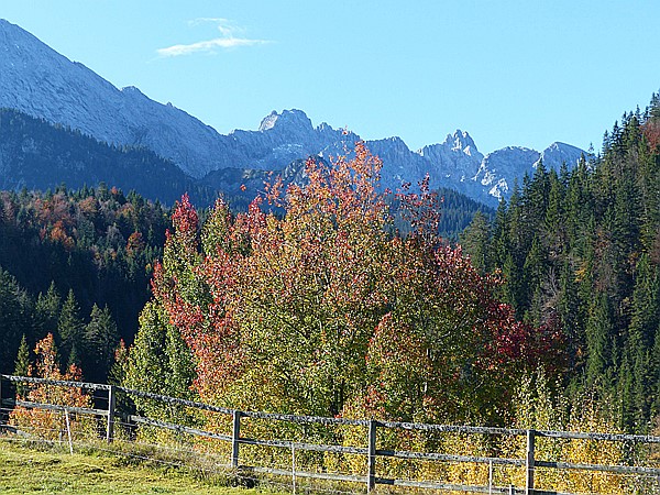 Foto:: Wanderung / Elmau - Mittenwald / 05.10.2017 (Foto,Fotos,Bilder,Bild,)