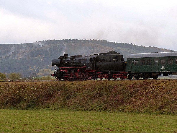 Foto:: DR 52 1360-8 / Bad Salzungen / 27.10.2017 (Foto,Fotos,Bilder,Bild,)