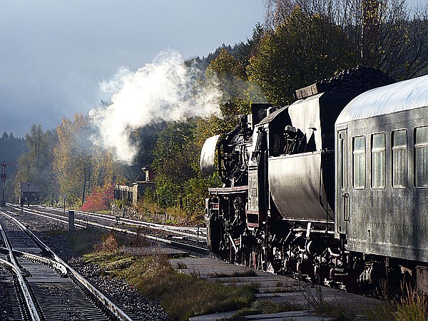Foto:: DR 52 1360-8 / Immelborn / 27.10.2017 (Foto,Fotos,Bilder,Bild,)