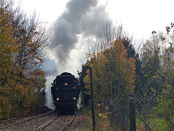 Foto:: DR 52 8079-7 / Immelborn / 27.10.2017 (Foto,Fotos,Bilder,Bild,)