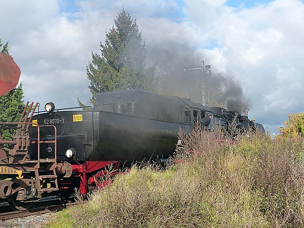 Foto:: DR 52 8079-7 / Wernshausen / 27.10.2017 (Foto,Fotos,Bilder,Bild,)