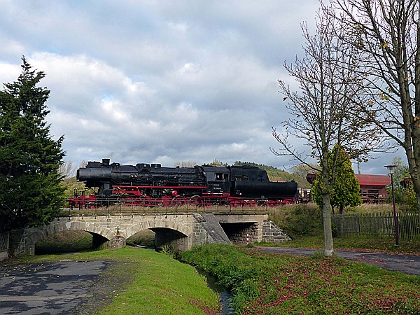 Foto:: DR 52 1360-8 / Bad Salzungen / 27.10.2017 (Foto,Fotos,Bilder,Bild,)