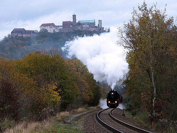 Foto:: DR 52 1360-8 / Eisenach / 28.10.2017 (Foto,Fotos,Bilder,Bild,)